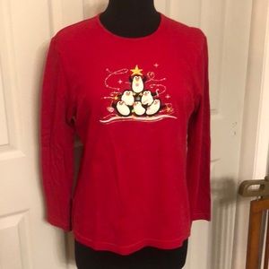 White Stag size L Christmas/ winter Tee
